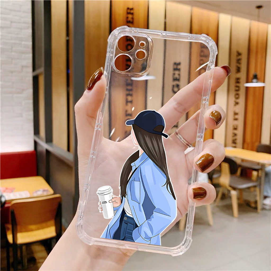 Ốp lưng iphone Nam nữ áo xanh case 15 14plus 14 pro max 13 12 promax 11 mini 6 6s 7 8 plus x xr xs Se