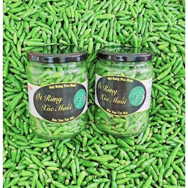 Ớt Gió Rừng Xóc Muối Đặc Sản Núi Rừng Hòa Bình