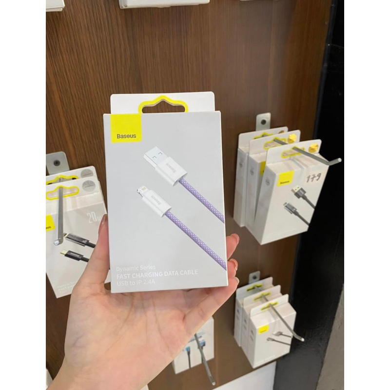 Cáp sạc nhanh siêu bền chính hãng cao cấp 2.4A