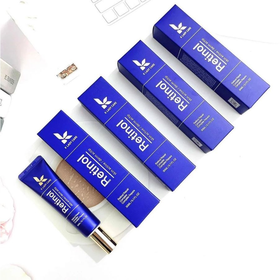 Kem Retinol 30ml Bản mới có thêm Bakuchiol 2% giúp trẻ hóa, căng bóng làn da