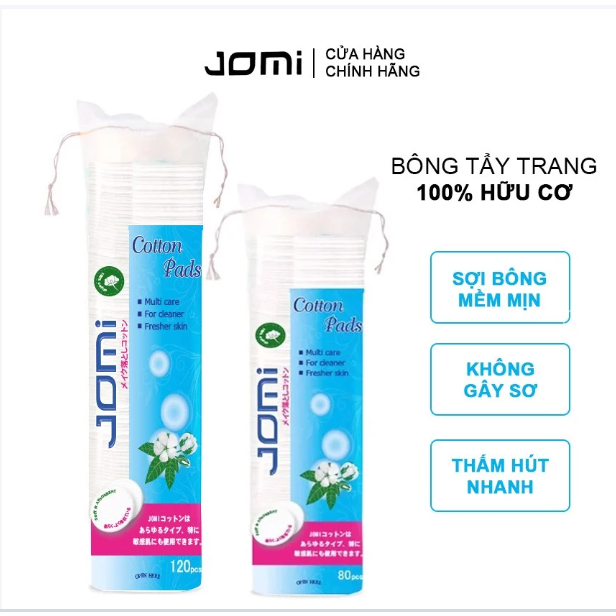 Bông Tẩy Trang Jomi Cotton Pad