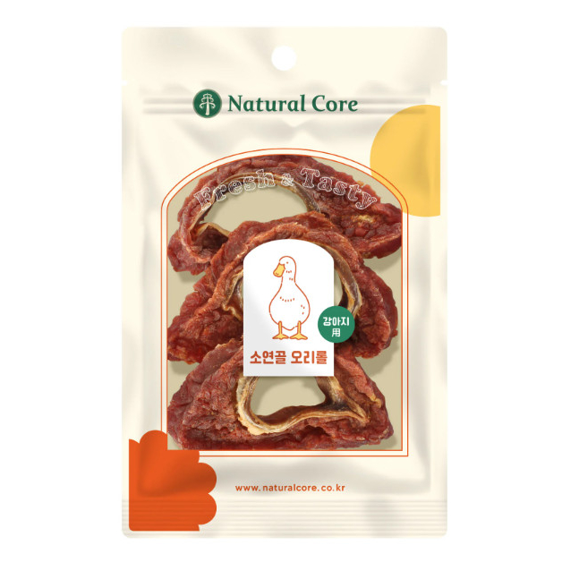 NATURAL CORE SNACK THỊT CUỘN SỤN BÒ 65G CHO CHÓ