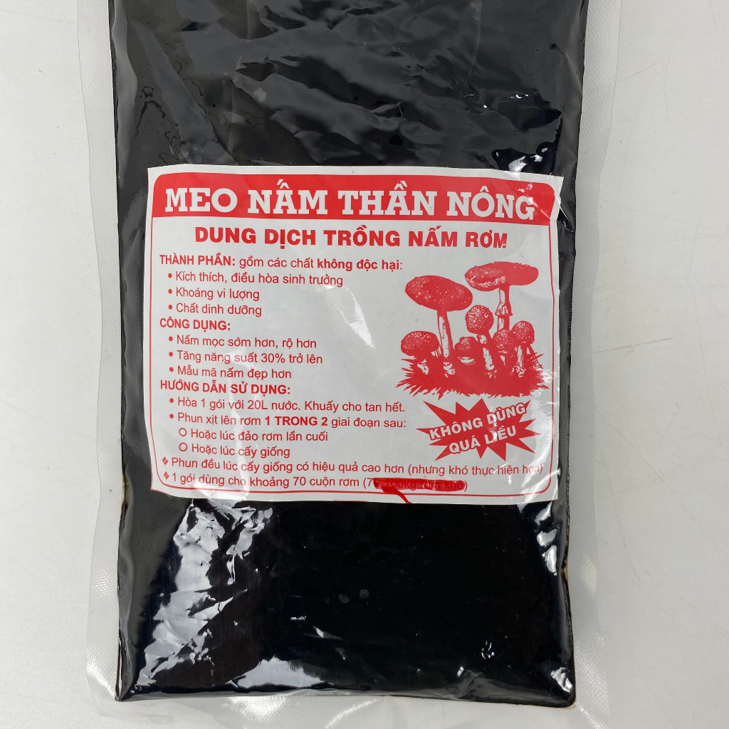 Bộ 4 Dinh dưỡng Xịt Cho Nấm Rơm