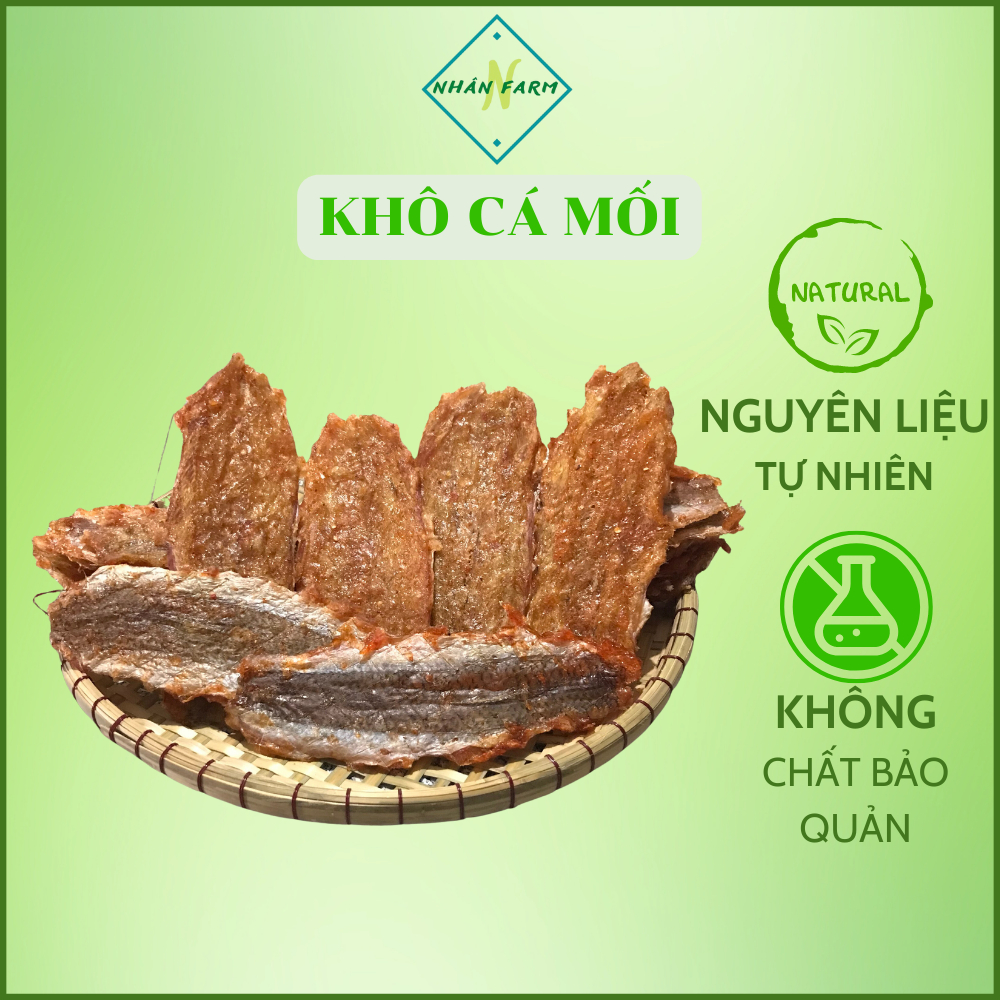Khô cá mối tẩm gia vị thơm ngon (khô ngọt) - Đặc sản Bến Tre - Túi 500gr