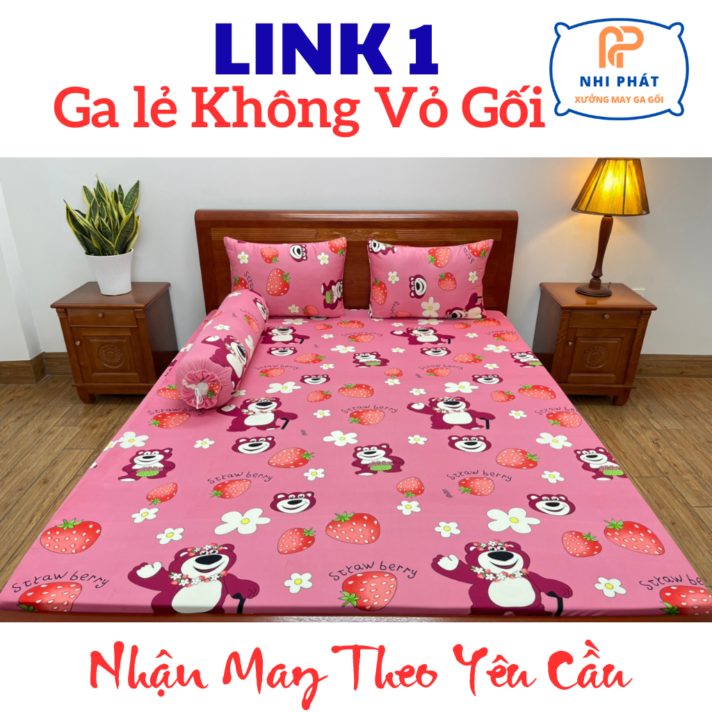 Ga lẻ thun hàn quốc, drap bọc nệm không áo gối - XƯỞNG MAY GA GỐI NHI PHÁT
