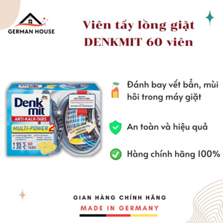 Viên tẩy lồng máy giặt Denkmit - Hàng Đức German House