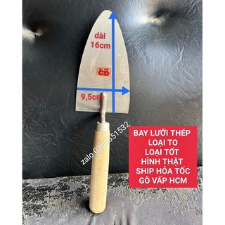 Bay thợ hồ-bay xây dựng -bay tô trát tường loại 1- loại tốt hình thật
