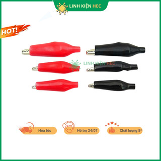Đôi kẹp cá sấu lớn 45mm chất lượng tốt linhkienhec