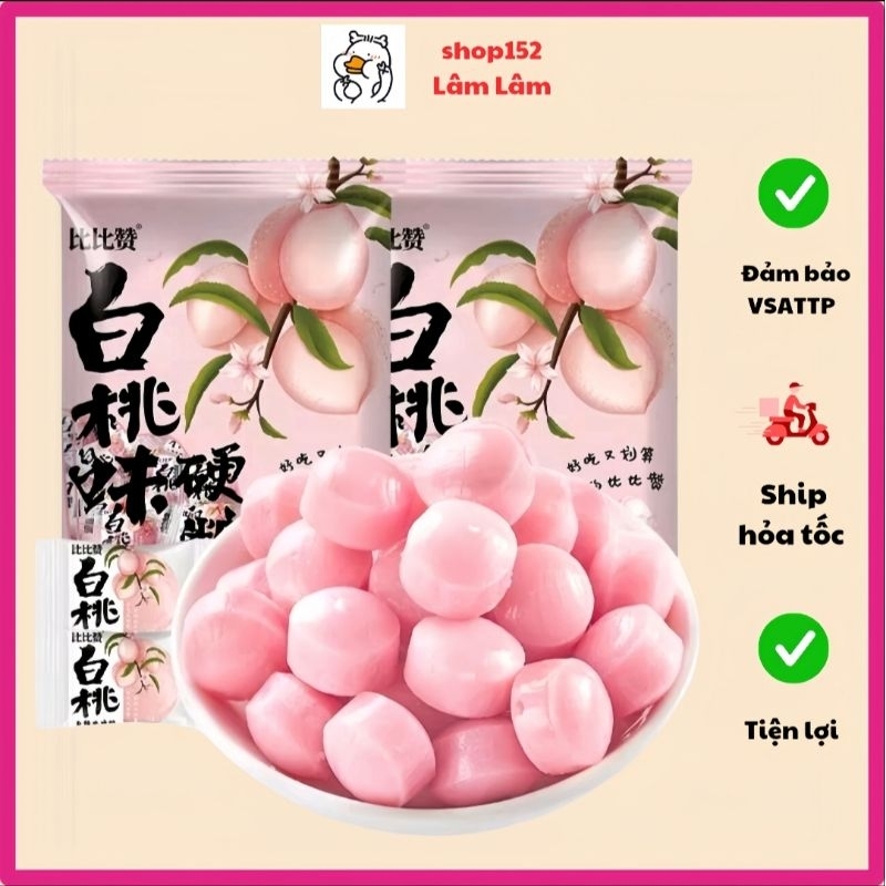 Kẹo Đào Tiên - bịch lớn 500g