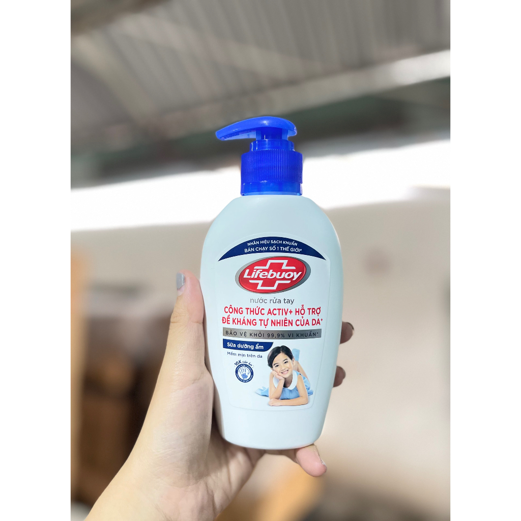 Nước rửa tay Lifebuoy 450ml có 4 màu