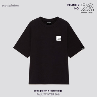 Scott Platon Áo thun Iconic - Chất liệu cotton dày dặn đứng form