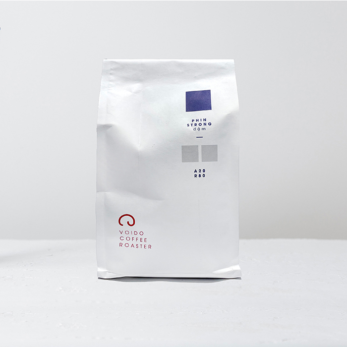 PHIN STRONG 1000g - Cà Phê Pha Phin Voido đậm đà hương vị, đúng chất truyền thống