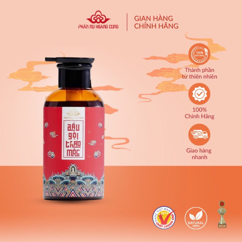 Dầu gội thảo mộc Phấn Nụ Hoàng Cung 300ml