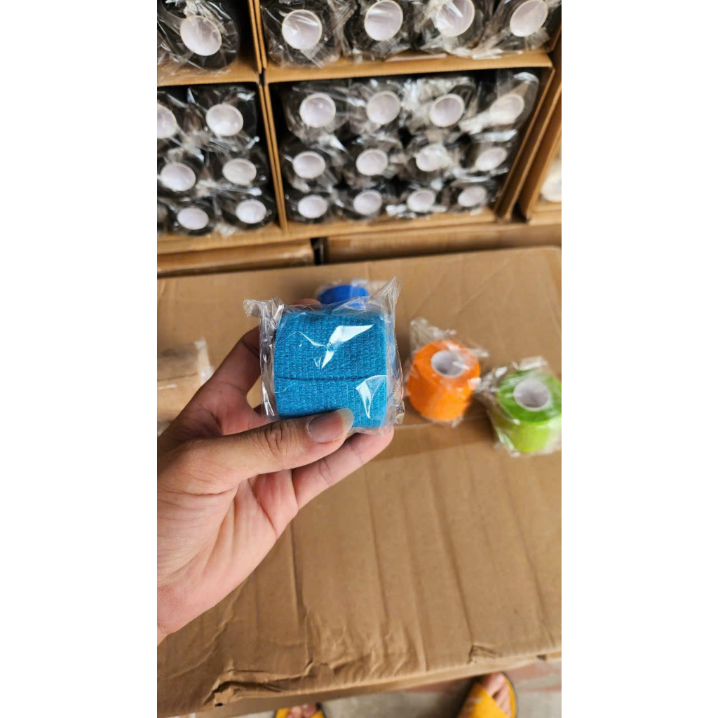 Băng cao su non loại 1 bản dày 5cm quấn cổ chân giúp tránh chấn thương