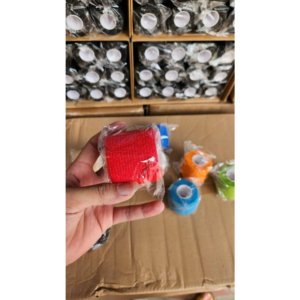Băng cao su non loại 1 bản dày 5cm quấn cổ chân giúp tránh chấn thương