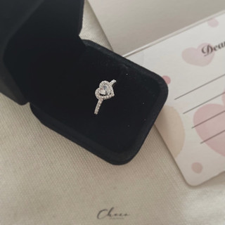 Nhẫn trái tim đá choco jewelry