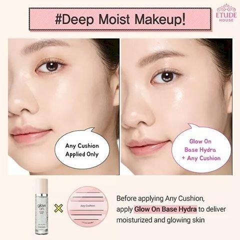 Kem Lót Bắt Sáng Etude House Glow On Base 30ml Hydra Base Oil Volume Base - Bebeau