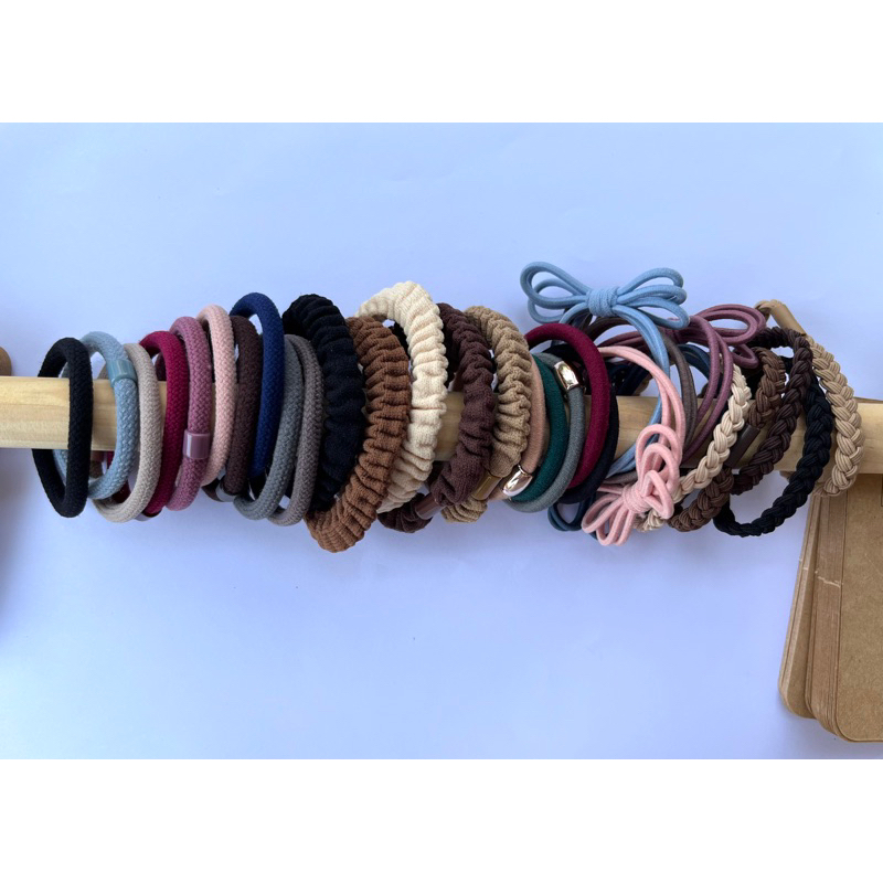 Set 5-10 dây cột tóc nhiều kiểu