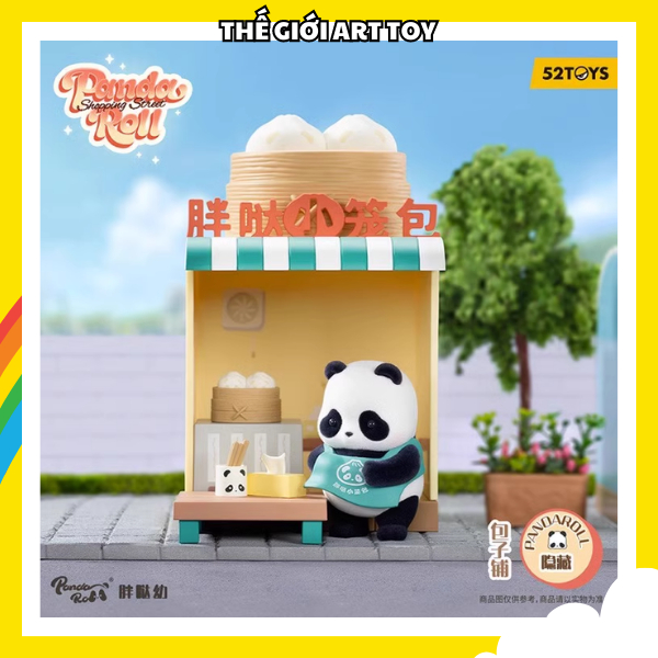 (Order) Mô Hình Panda Roll Shopping Street Chính Hãng 52Toys - Tùy Chọn Mẫu