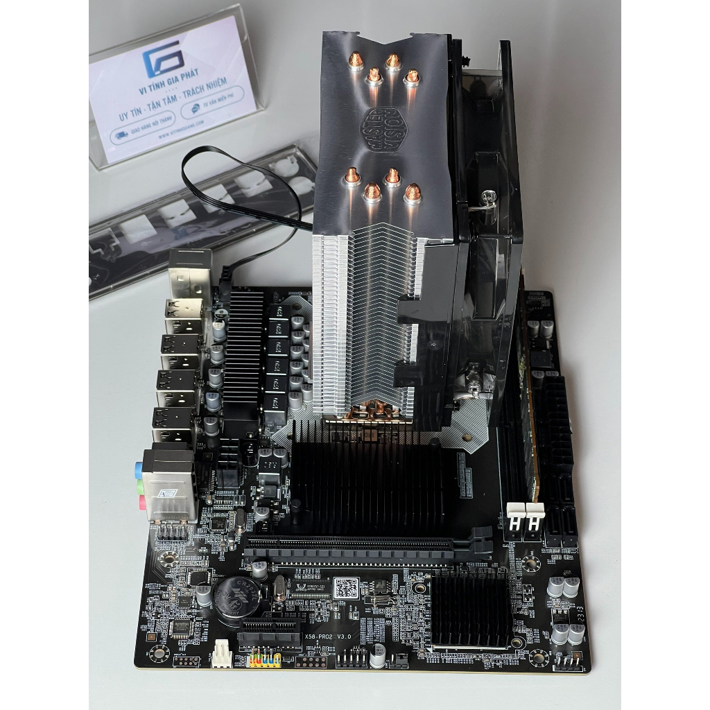 Combo Mainboard X58 + X5660 + Ram 16GB ECC + Fan T400i Giá cực phải chăng để ráp máy