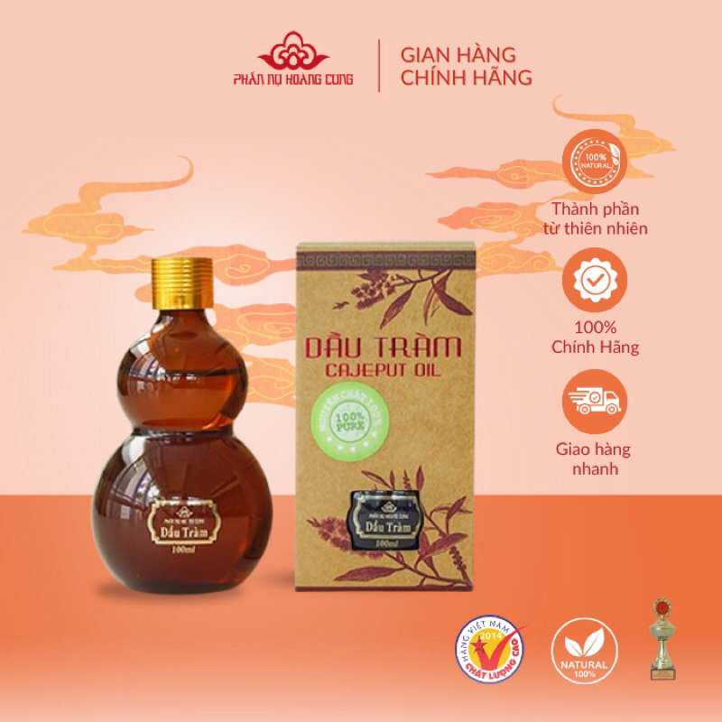 Tinh Dầu Tràm Nguyên Chất 30ml/100ml - Phấn Nụ Hoàng Cung