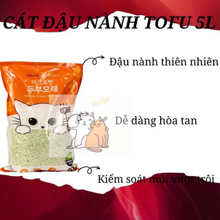 Cát vệ sinh đậu phụ Acropet 5L Hàn Quốc