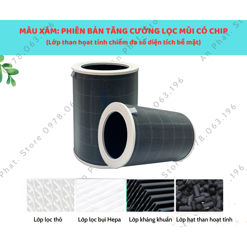 Lõi lọc không khí XIAOMI :Thế hệ 4 PRO ,Có gắn Chíp, Màng lọc Xiaomi, Chất lượng cao, Xiaomi Air Purifier 4 PRO