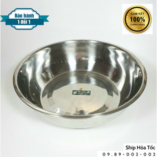 Chậu, thau inox, chuẩn inox 304 cao cấp đủ size 16 đến 64 cm - tổng khó gia dụng hà nội