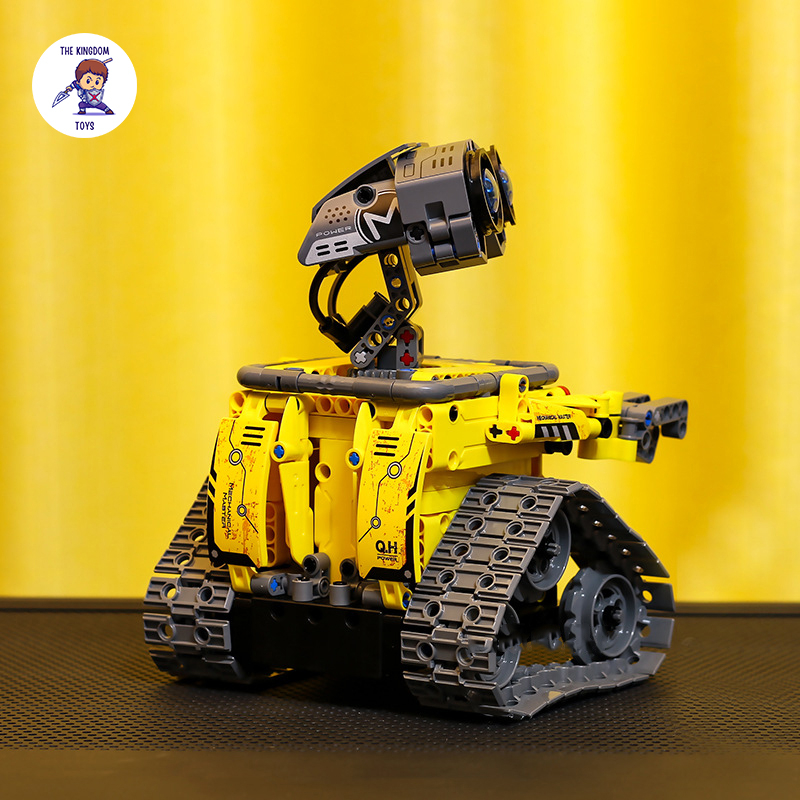 Đồ Chơi Lắp Ráp Mô Hình Điều Khiển Từ Xa Siêu Xe Robot Wall-E 3 Trong 1 Biến Hình Khủng Long IM8039