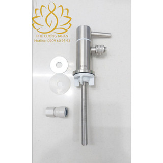 Vòi inox 304 dùng cấp nước đầu vào cho máy lọc nước ion kiềm như: Leveluk K8, SD501,...Trevi, Panasonic