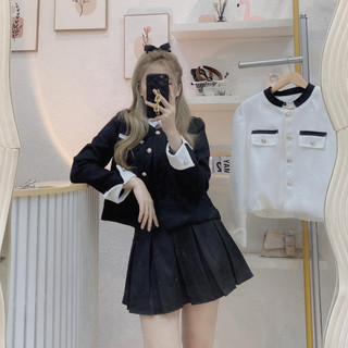 Áo khoác dạ cổ trụ lật 2 màu yoome clothing