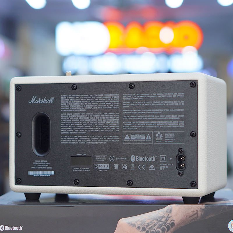 Loa Marshall Acton III  Chính Hãng Tem ASH, Công Suất 60W, Bluetooth 5.2, AUX, Nút Đa Hướng