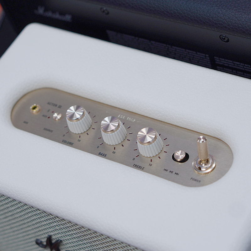 Loa Marshall Acton III  Chính Hãng Tem ASH, Công Suất 60W, Bluetooth 5.2, AUX, Nút Đa Hướng