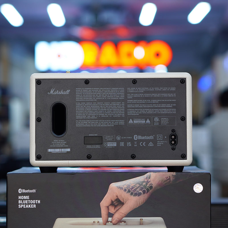 Loa Marshall Acton III  Chính Hãng Tem ASH, Công Suất 60W, Bluetooth 5.2, AUX, Nút Đa Hướng