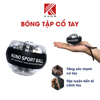 Bóng Luyện Tập Cổ Tay KUNO BALL, Quả Cầu Tập Tay Xoay Bằng Cơ Lực Mạnh Và Hộp Đựng Cao Cấp