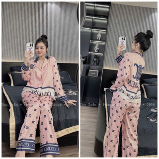 (FREESIZE TỪ 58KG TRỞ XUỐNG) ĐỒ BỘ NỮ LỤA SAM XƯỚC CAO CẤP MẪU MỚI NHẤT