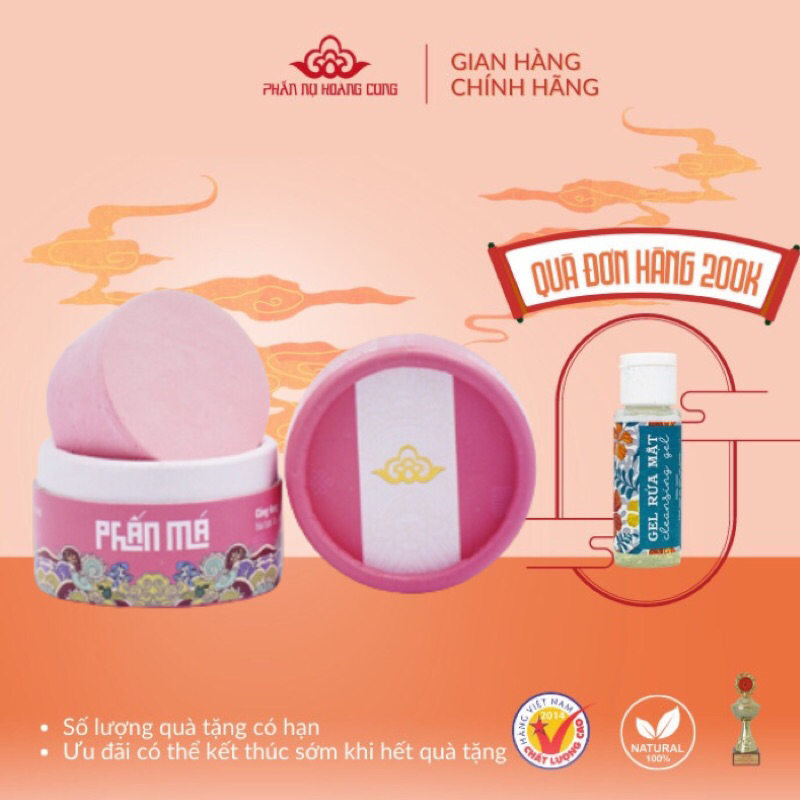 Phấn Má Hồng Phấn Nụ Hoàng Cung 25g/hộp