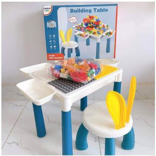 [SIÊU KHUYẾN MÃI] Lego lắp ghép kèm bàn và ghế ngồi - Bộ đồ chơi xếp hình sáng tạo cho bé trai và bé gái mẫu mới