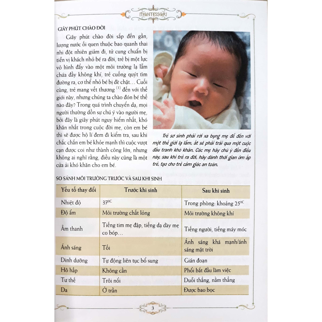 Sách: Combo 3 Cuốn Giáo Dục Con Theo Phương Pháp Montessori