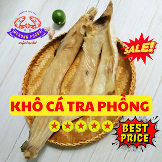 Khô cá tra phồng 1kg ngon bổ sung vitamin và dha đặc sản an giang