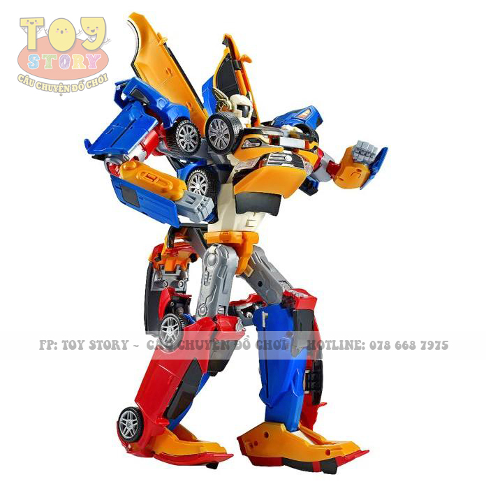 Hộp Đồ Chơi robot biến hình lắp ráp xe 3 in 1 Deformation rage god of war robot L015-59