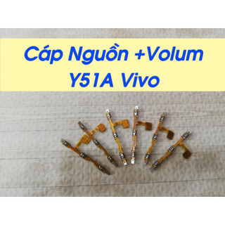 Cáp Nguồn + Volum Y51A Vivo(Zin bóc máy)