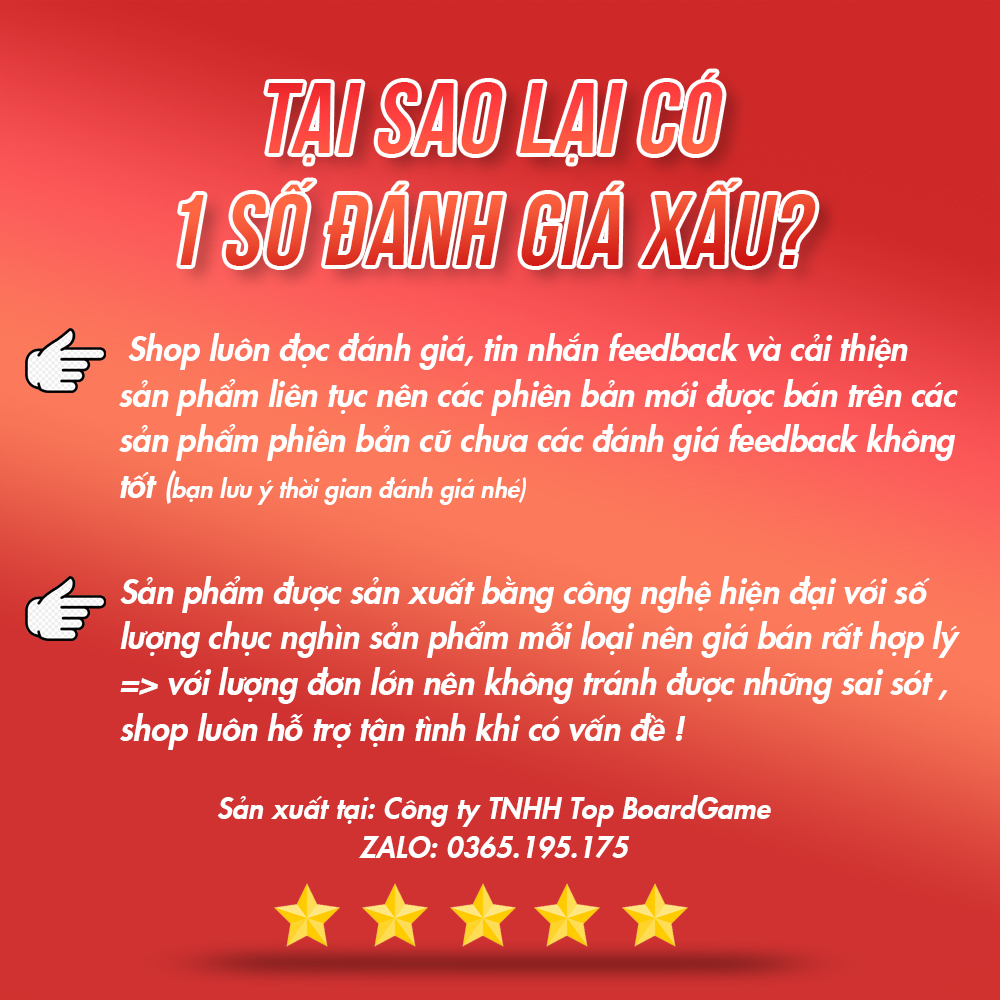 Bài Ma sói Ultimate TOP BOARDGAME Việt Hóa 92 lá đầy đủ chức năng - HOP THUONG