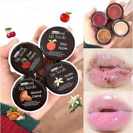 Tẩy Tế Bào Chết Môi Beauty Treats Lip Scrub 10.5g Cho Đôi Môi Mềm Mịn Hồng Hào Tươi Sáng