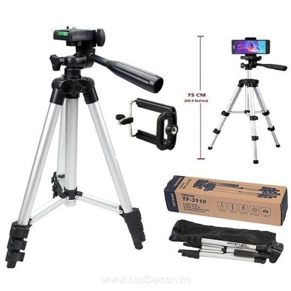 Gậy Tripod 3120, 3110 - Gậy Live Stream - Gậy chụp hình tự sướng 3 Chân Đa Năng