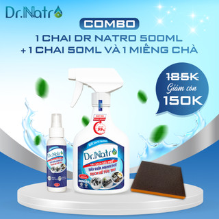 1 chai tẩy đa năng lớn 500ml + 1 chai nhỏ 50ml