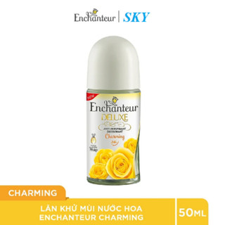 Lăn Khử Mùi Enchanteur Deluxe Charming - Hương Nước Hoa Pháp 50ml