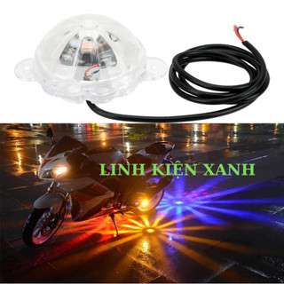  Đèn Led gầm xe máy Đèn Led 12V trang trí xe máy Thích hợp cho Ô tô Xe tải Xe máy 