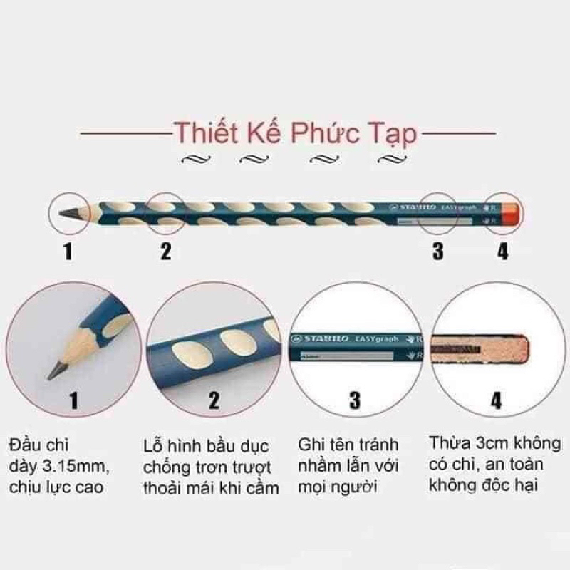 Bút chì định vị 2B KING - Mẫu K8810