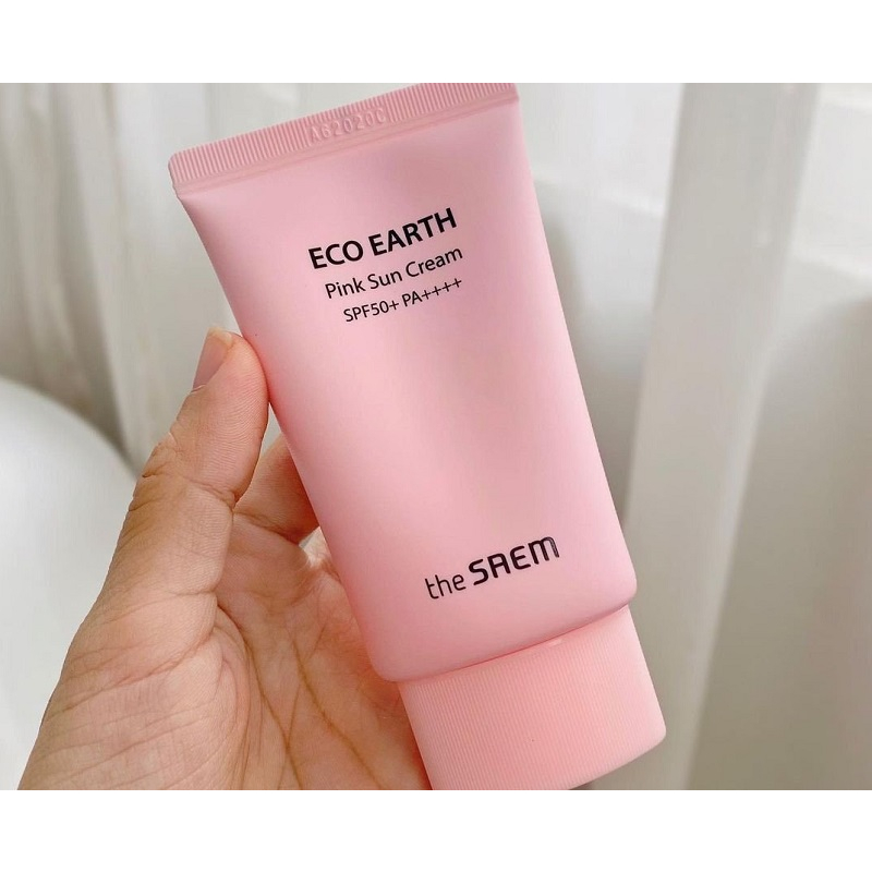 Kem Chống Nắng THE SAEM ECO EARTH POWER SUN CREAM ++++ phiên bản mới nhất